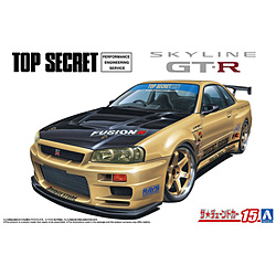 1/24 ザ・チューンドカー No．15 トップシークレット BNR34 スカイラインGT-R ’02（ニッサン）