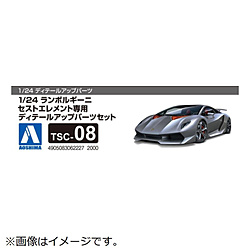 1/24 ディテールアップパーツ No．TSC-08 ランボルギーニ セストエレメント 専用ディテールアップパーツ