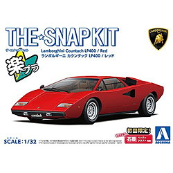 1/32 ザ・スナップキット No.20-A ランボルギーニ カウンタック LP400（レッド）