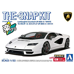 1/32 ザ・スナップキット No.19-A ランボルギーニ カウンタック LPI 800-4（ホワイト）