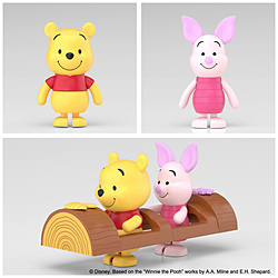 楽プラ トコトコ No.DP-15 くまのプーさん プー＆ピグレット