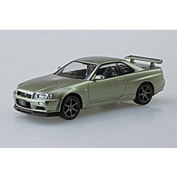 楽プラ スナップキット12-MJニッサン R34 スカイライン GT-R ニュル(ミレニアムジェイド)