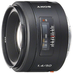 カメラレンズ 50mm F1.4  ブラック SAL50F14 ［ソニーA(α) /単焦点レンズ］