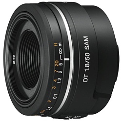 カメラレンズ DT 50mm F1.8 SAM APS-C用  ブラック SAL50F18 ［ソニーA(α) /単焦点レンズ］