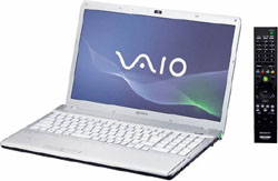 VAIO Fシリーズ [地デジモデル] VPCF118FJ/W （2010年春モデル）    ［Windows 7 Home Premium /Core i5-520M /Office Personal 2007］