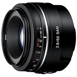 カメラレンズ 85mm F2.8 SAM ブラック SAL85F28 [ソニーA(α) /単焦点レンズ]  ブラック SAL85F28 ［ソニーA(α) /単焦点レンズ］