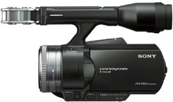 レンズ交換式デジタルHDビデオカメラレコーダー ボディ NEX-VG20
