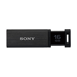 USM16GQX B USB3.0対応 USBメモリー 「ポケットビット」 (16GB/ブラック) 【sof001】