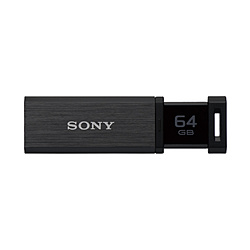 USM64GQX B USB3.0対応 USBメモリー 「ポケットビット」 (64GB/ブラック)