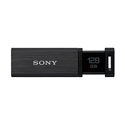 USM128GQX B USB3.0対応 USBメモリー 「ポケットビット」 (128GB/ブラック)