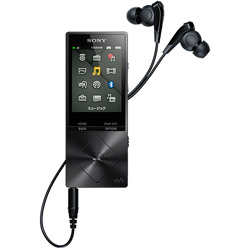 中古】WALKMAN Aシリーズ メモリ64GB+microSD ブラック NW-A17 B