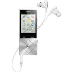 中古】WALKMAN A10シリーズ メモリ64GB+microSD シルバー NW-A17 S