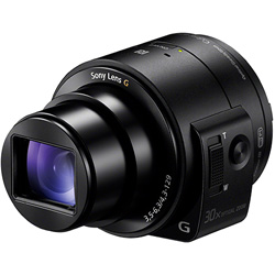 コンパクトデジタルカメラ　レンズスタイルカメラ　Cyber-shot（サイバーショット）　DSC-QX30（ブラック）