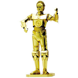 メタリックナノパズル W-MN-017 スター・ウォーズ C-3PO ゴールド