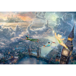WO\[pY D-1000-031 fBYj[ Tinker Bell and Peter Pan Fly to Never Landi1000s[Xj