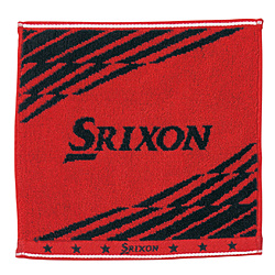 ハンドタオル スリクソン  SRIXON(約250×250mm/レッド) GGF-05182