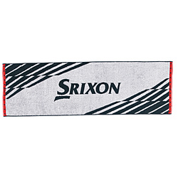 スポーツタオル スリクソン SRIXON(約340×1100mm/ホワイト) GGF-20449
