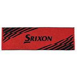 スポーツタオル スリクソン SRIXON(約340×1100mm/レッド) GGF-20449