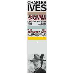 チャールズ･アイヴズ  / ｢UniverseIncomplete｣､ドキュメンタリー｢答え 【DVD】