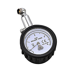 64045 タイヤエアーゲージ 首振りタイプ