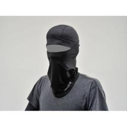 HBV-019放熱冷感インナーフルフェイスマスク ブラック フリーサイズ　96579