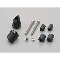 アルミビレット バーエンド（カナードタイプ）  ブラック 99925