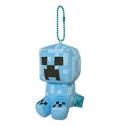 Minecraft　ボールチェーンマスコット　帯電クリーパー（蓄光） [MCT-BM9-TCT]