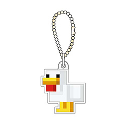 Minecraft ぷっくりったいプチボールチェーン ニワトリ