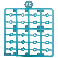 1/24 キットブロック ヘキサギア EXユニット002 カラーヘキサグラム ブルーVer.