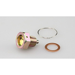 ワイヤーロックドレンボルト　M14×L14×P1.25mm スズキ　（平径：21mm）   105-1205