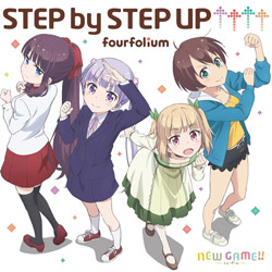 FOURFOLIUM / STEP BY STEP UP_NEW GAME!!2OP CD