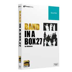 Band-in-a-Box 27 for Win BasicPAK [Windowsp] PGBBRBW111