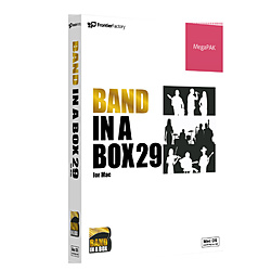 Band-in-a-Box 29 for Mac MegaPAK    mMacpn