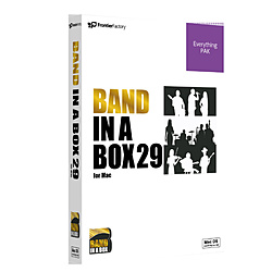 Band-in-a-Box 29 for Mac EverythingPAK    mMacpn