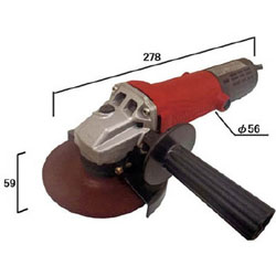 電気二重絶縁ディスクグラインダ　TS125F