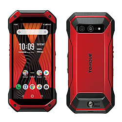 中古】TORQUE 5G 128GB レッド KYG01 auロック解除SIMフリー