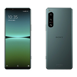 【美品】SONY Xperia 5 IV SIMフリー au【グリーン】 SIMフリー】Xperia 5 IV SOG09 グリーン [128GB] 本体 [Cランク