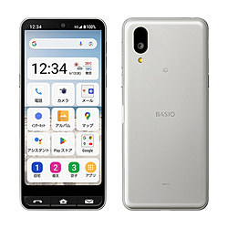 中古】BASIO active2 64GB シルバー SHG12 au SIMフリー