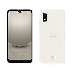 中古】AQUOS wish3 64GB ホワイト SH-53D docomo SIMフリー