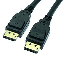 支持TM-DP14C-300 DisplayPort电缆Ver1.4 8K HDR的黑色[3m]