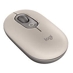 logicool(ロジクール) マウス POP(Chrome/iPadOS/Mac/Windows11対応) グレージュ M370GY ［光学式 /無線(ワイヤレス) /4ボタン /Bluetooth］