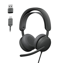 logicool(���W�N�[��) �w�b�h�Z�b�g Zone Wired 2 �O���t�@�C�g ZONEWIRED2GR �mUSB-C�{USB-A /���� /�w�b�h�o���h�^�C�v�n