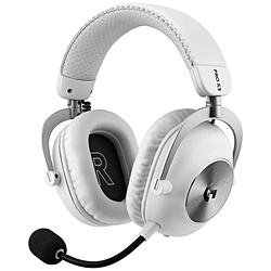logicool(���W�N�[��) G-PHS-006WLWH �Q�[�~���O�w�b�h�Z�b�g PRO X3 LIGHTSPEED �z���C�g �m���C�����X�iBluetooth�{USB�j�{�L�� /���� /�w�b�h�o���h�^�C�v�n