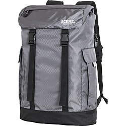 フラップリュック  グレー SN-11125-GY