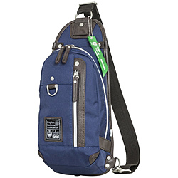 サスティナブル ボディバッグ  ネイビー ELA-44-NV