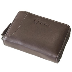 ジャバラカードケース ELA-9036 チョコ ELA9036CHO ELA-9036CHO