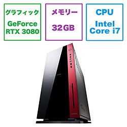 GT-GDMP127KR38 ゲーミングデスクトップパソコン G-Tune  ［モニター無し /intel Core i7 /メモリ：32GB /HDD：4TB /SSD：1TB］