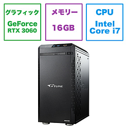 GT-NGM127FR36-2 ゲーミングデスクトップパソコン G-Tune  ［モニター無し /intel Core i7 /メモリ：16GB /SSD：512GB］