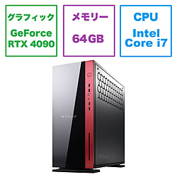 mouse(マウスコンピュータ) GT-MP137KFR49Z790 ゲーミングデスクトップパソコン G-Tune(GeForce RTX 4090)  ［モニター無し /intel Core i7 /メモリ：64GB /SSD：1TB］