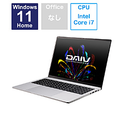 ノートパソコン DAIV  Z6-I7G50BC65BNHSR3 ［16.0型 /Windows11 Home /intel Core i7 /メモリ：16GB /SSD：500GB /無し /日本語版キーボード］